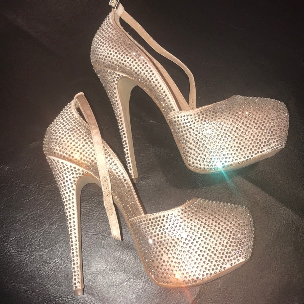 Steve Madden Crystal Heels